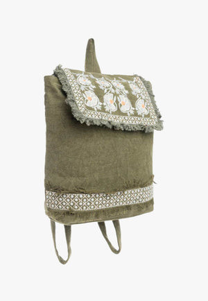 Myra Prairie Petunias Backback Bag