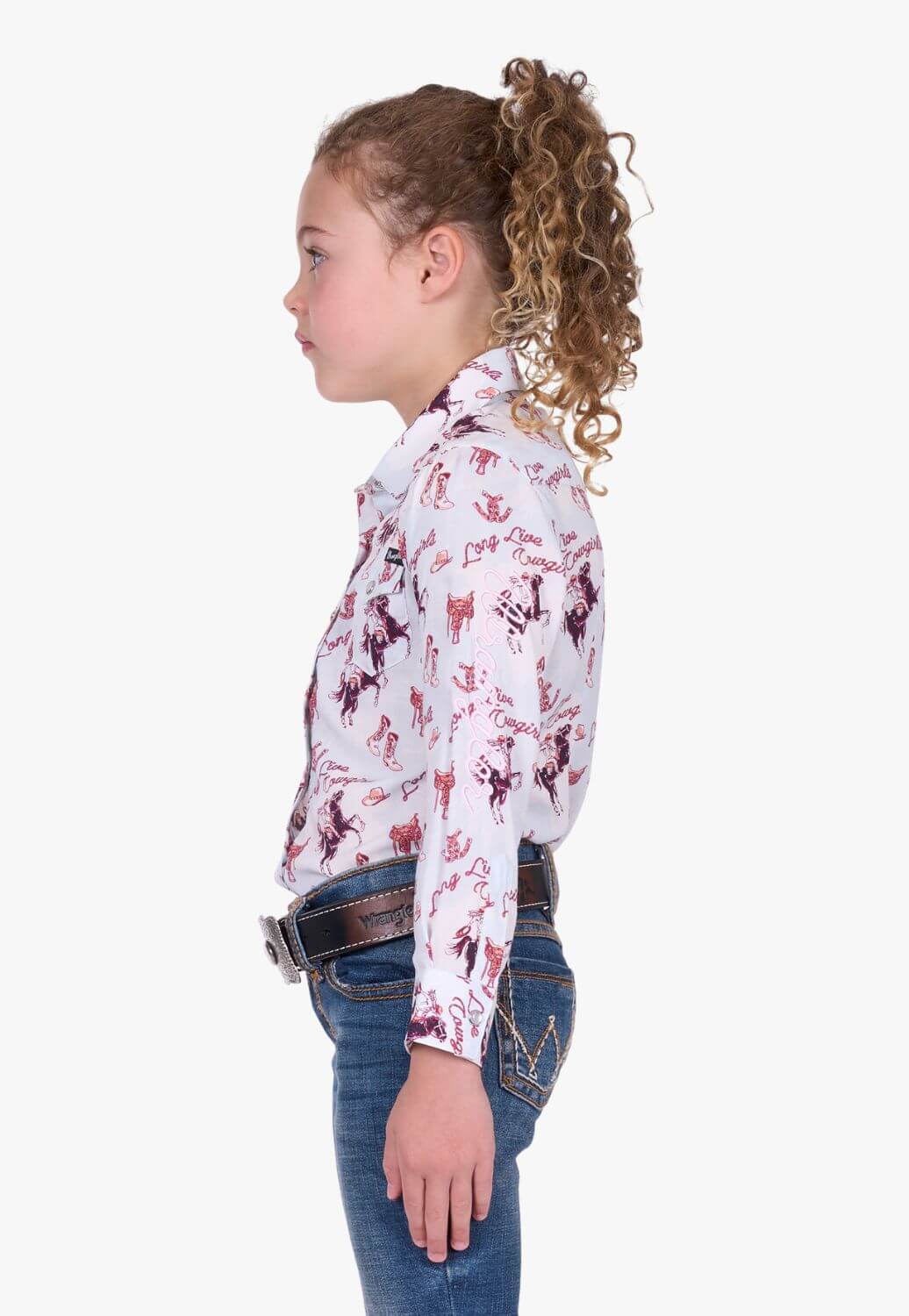 Wrangler Girls Doreen Long Sleeve Shirt