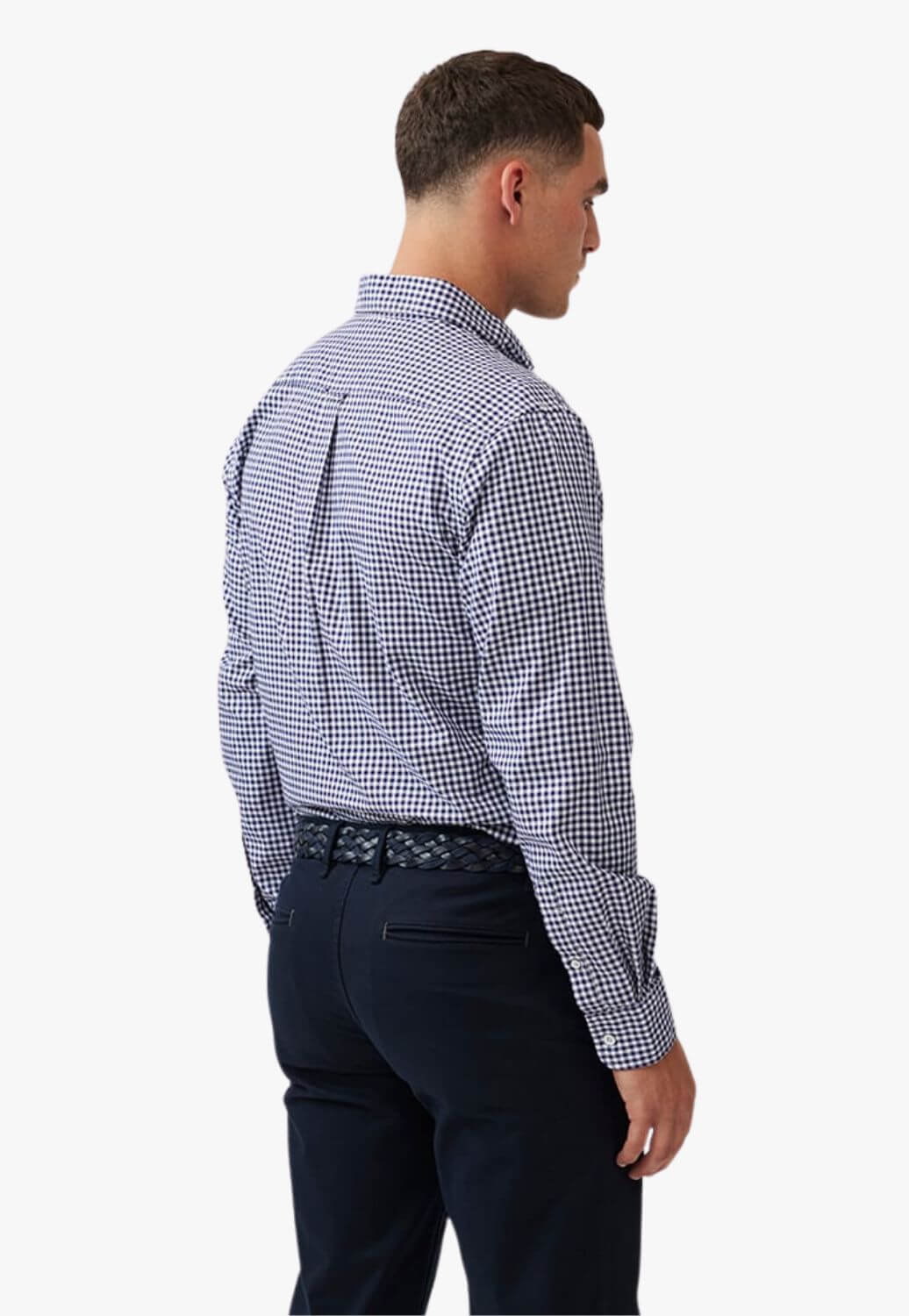 Rodd & Gunn Check Oxford Sports Fit Long Sleeve Shirt