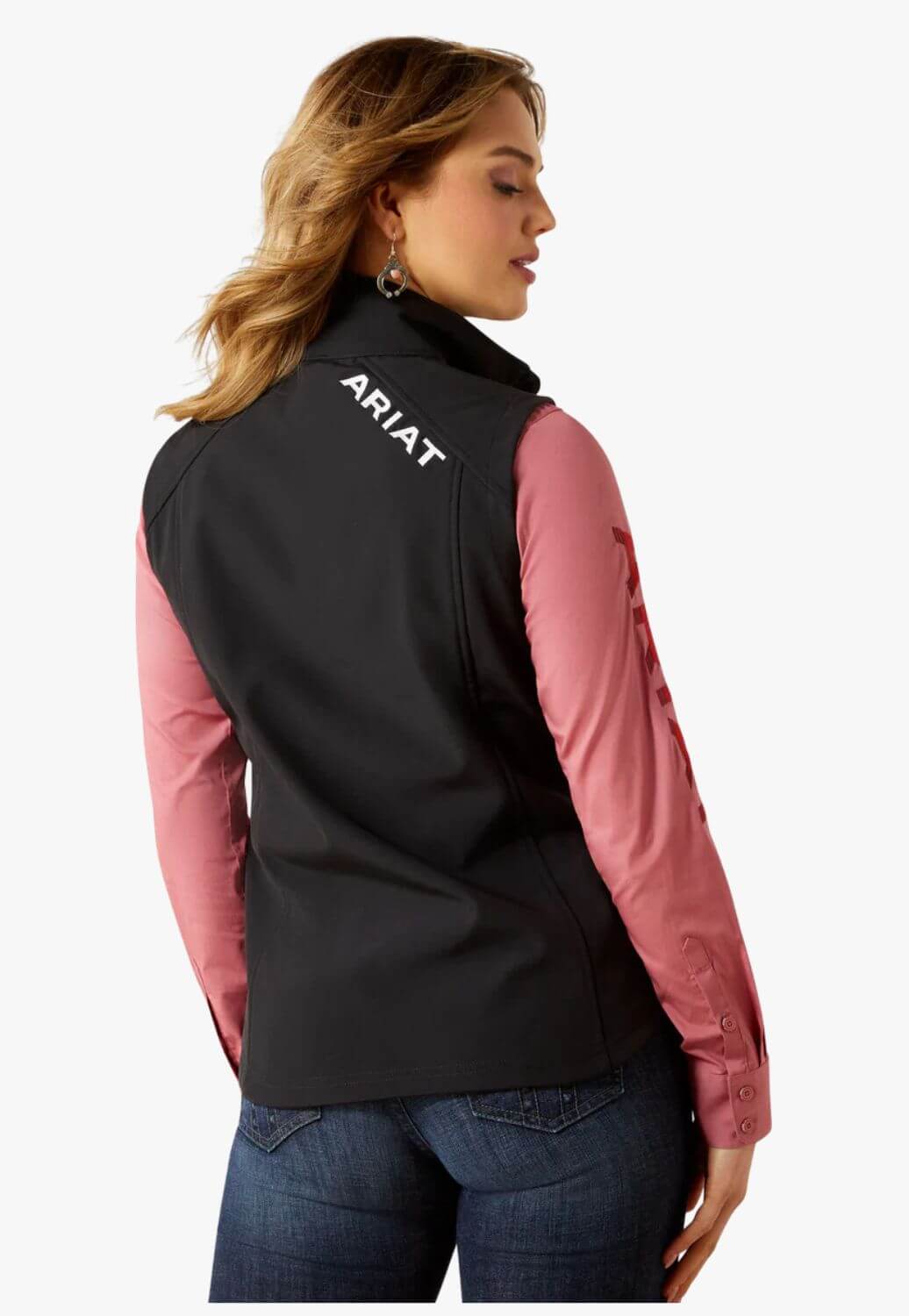 Ariat Womens Logo Softshell Vest