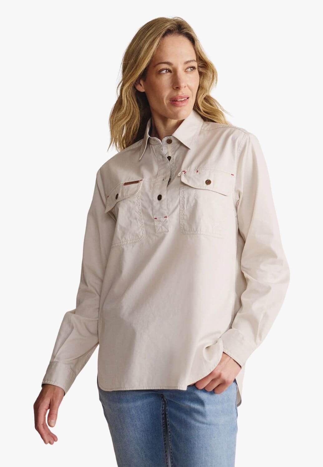 S. Kidman Womens Camfield Long Sleeve Work Shirt