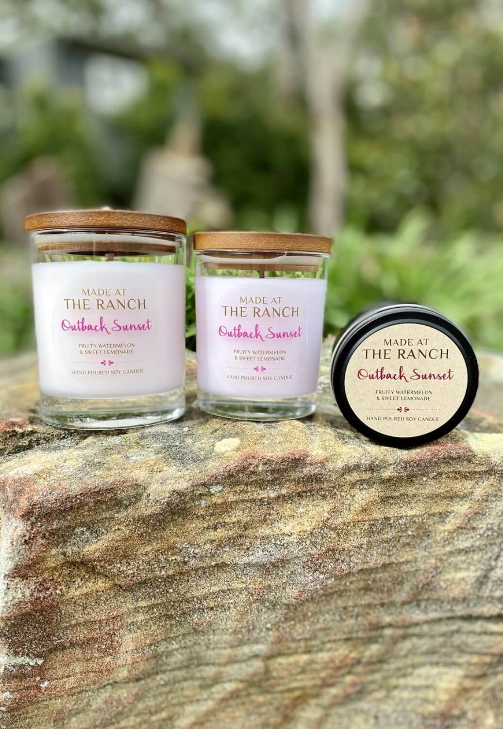 Made at The Ranch Outback Sunset Candle