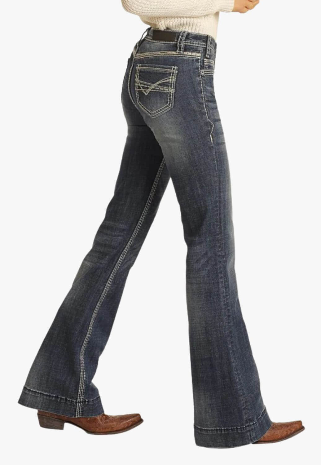 Rock and Roll Womens Trouser Jean