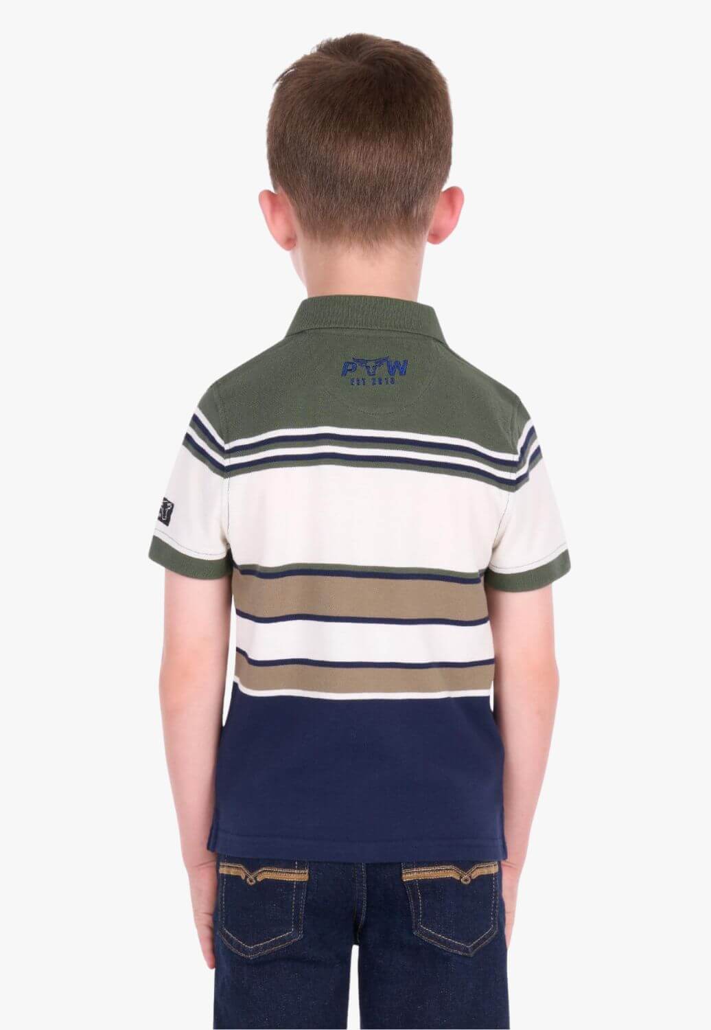 Pure Western Boys Jay Short Sleeve Polo