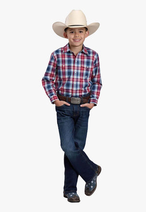 Roper Boys Amarillo Long Sleeve Shirt