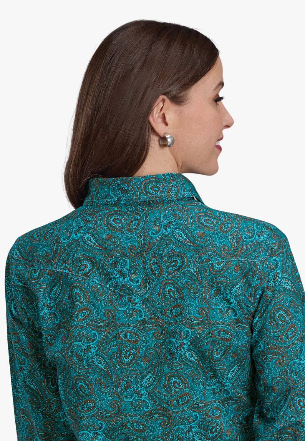 Roper Womens Amarillo Collection Long Sleeve Shirt