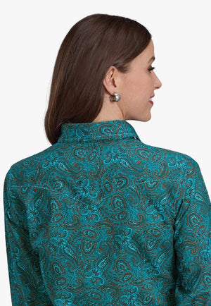 Roper Womens Amarillo Collection Long Sleeve Shirt