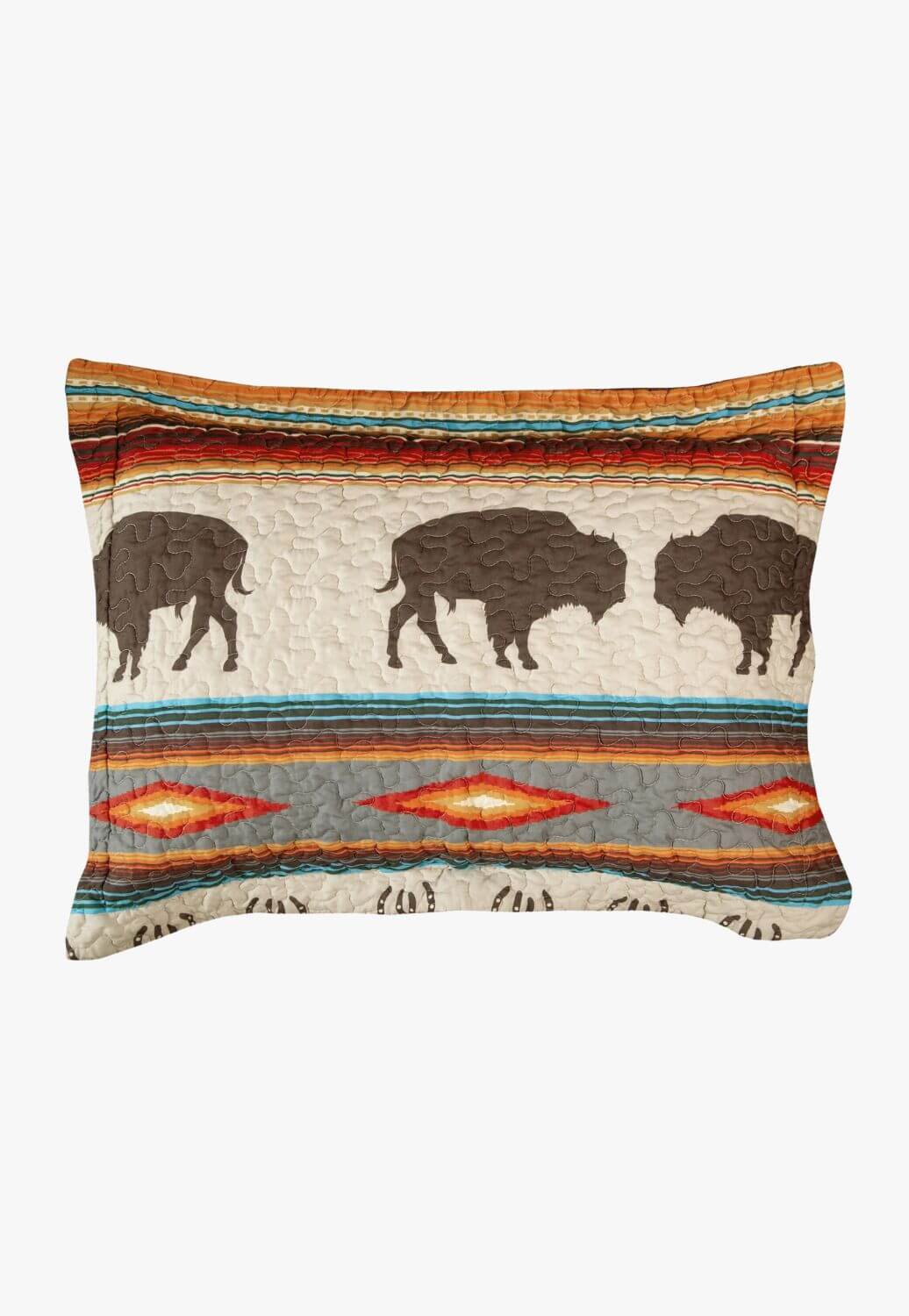 Wrangler Western Stripe Quilt Set - Queen