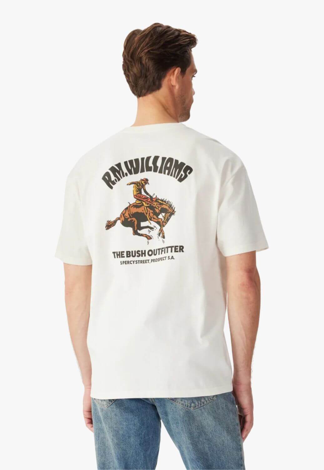 R.M. Williams Mens Cloudbuster T-Shirt