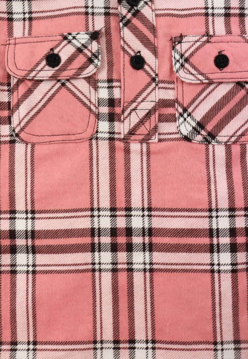 Ritemate Kids Closed Front Flannelette Shirt