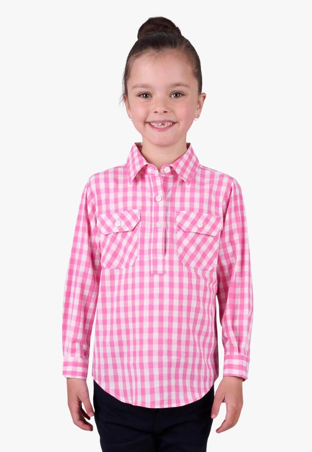 Hard Slog Girls Melly Long Sleeve Shirt