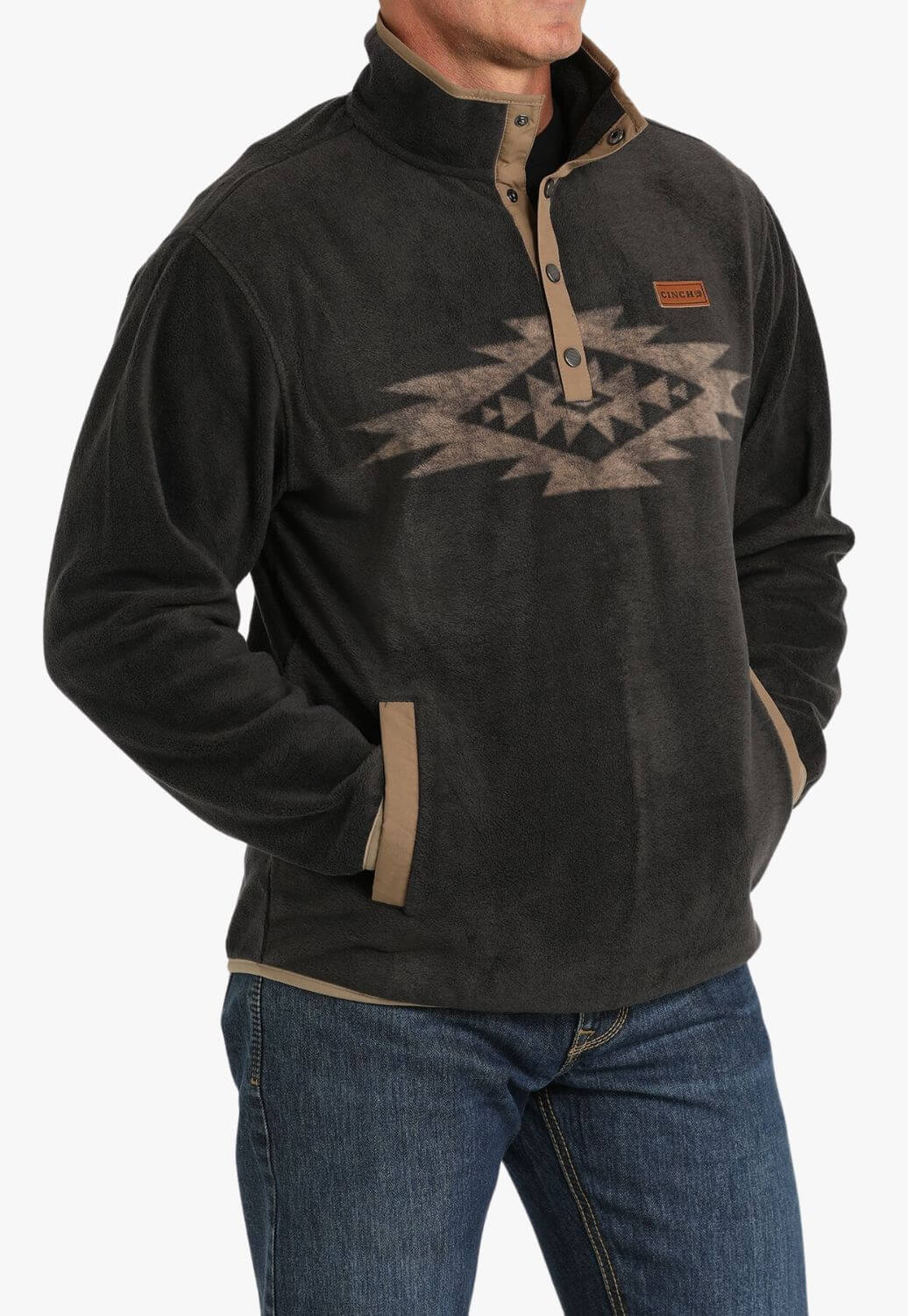 Cinch Mens Fleece Pullover