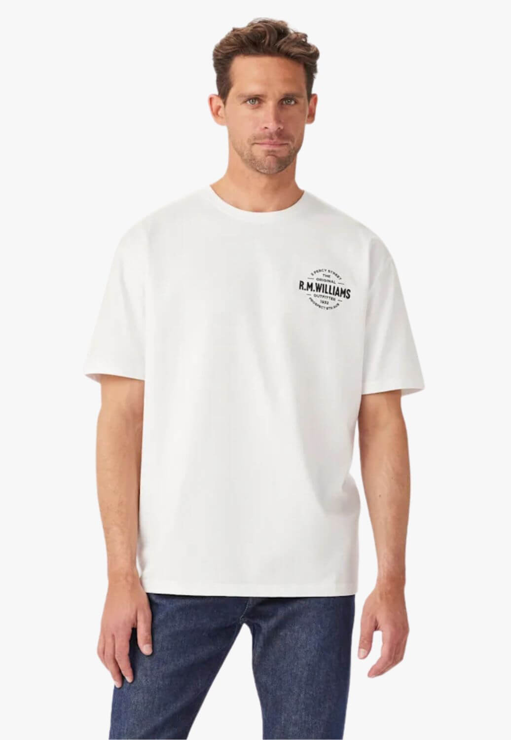 R.M. Williams Mens Prospect T-Shirt