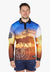 Bullzye Mens Outback Long Sleeve Shirt Multi S