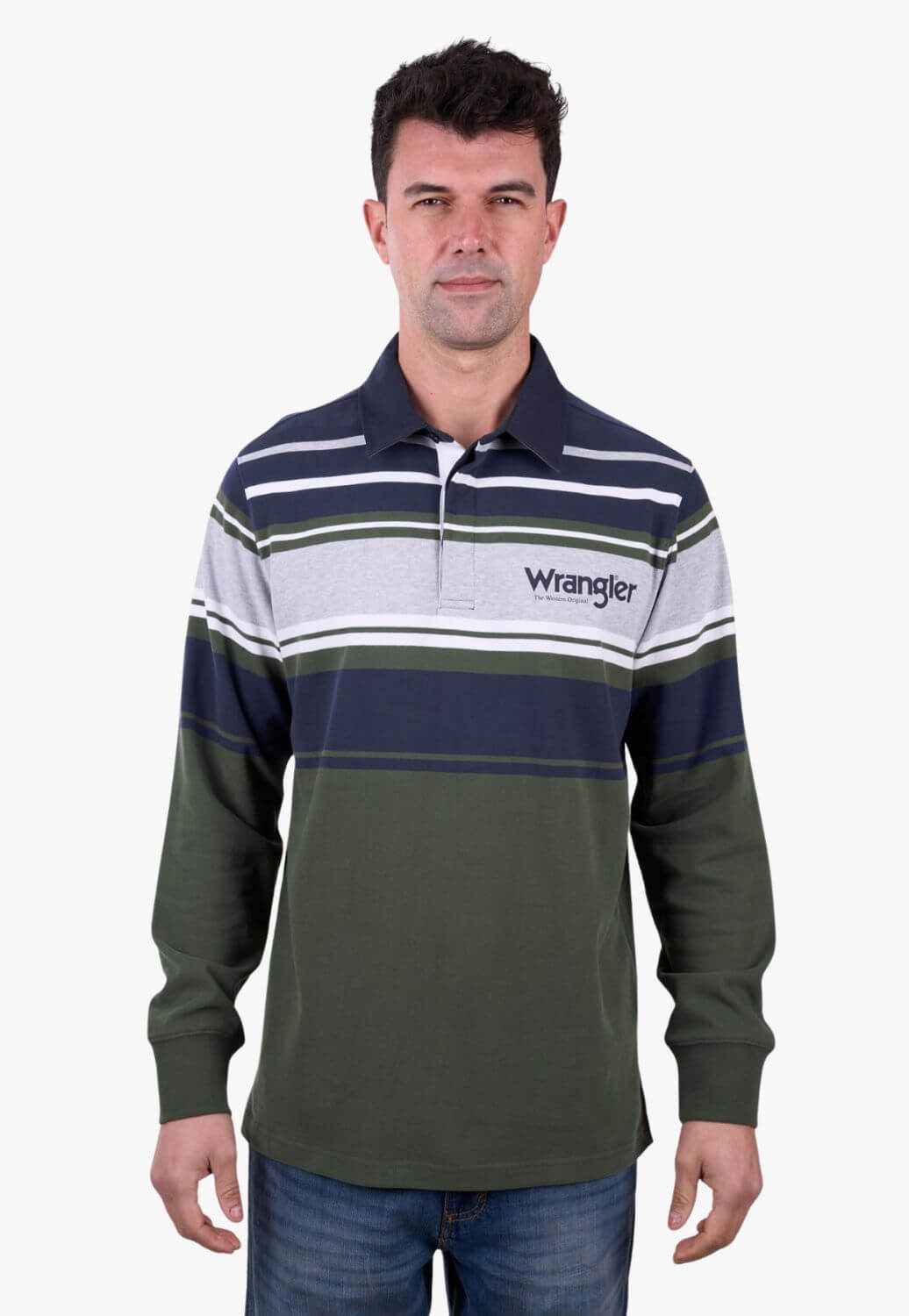 Wrangler Mens Zane Rugby