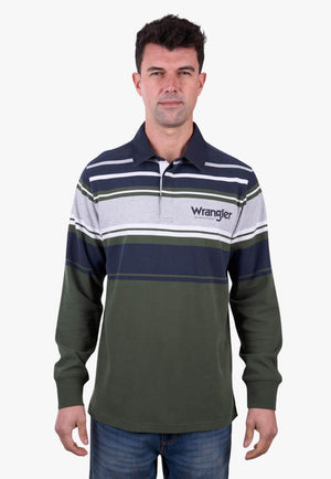 Wrangler Mens Zane Rugby