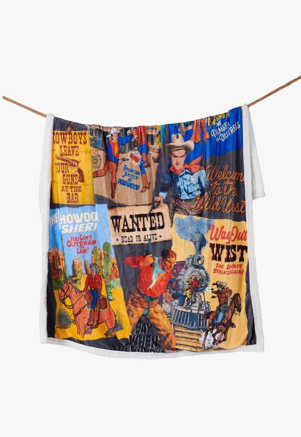 Bandits & Heroes Campfire Sherpa Throw