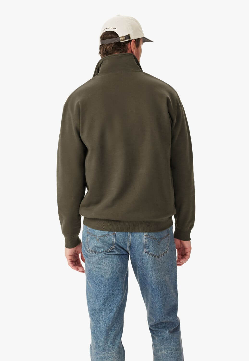 R.M. Williams Mens Mulyungarie 1/4 Zip Sweatshirt