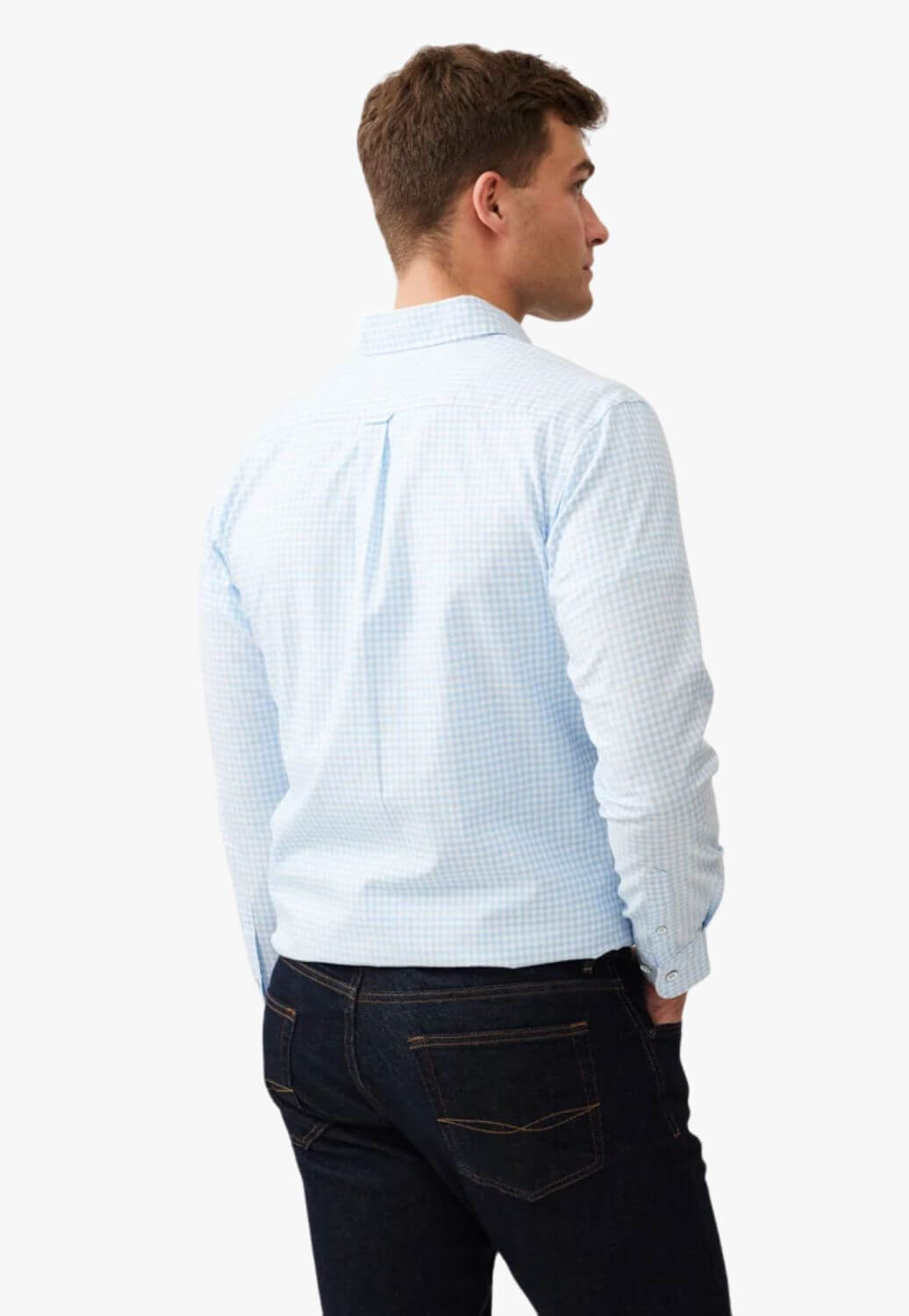 Rodd & Gunn Check Oxford Sports Fit Long Sleeve Shirt