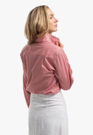 Just Country Womens Abbey Frills Full Button Long Sleeve Shirt