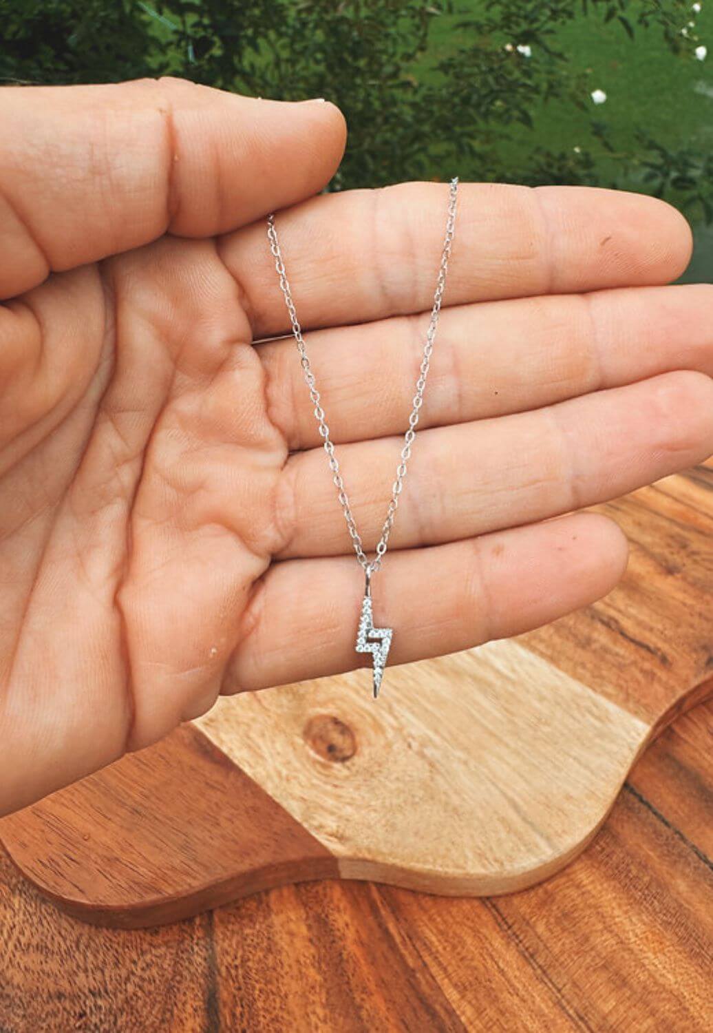Treasure Chest Co Lightning Bolt Necklace