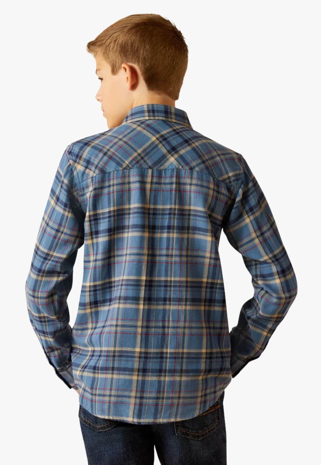 Ariat Boys Huntley Retro Snap Long Sleeve Shirt