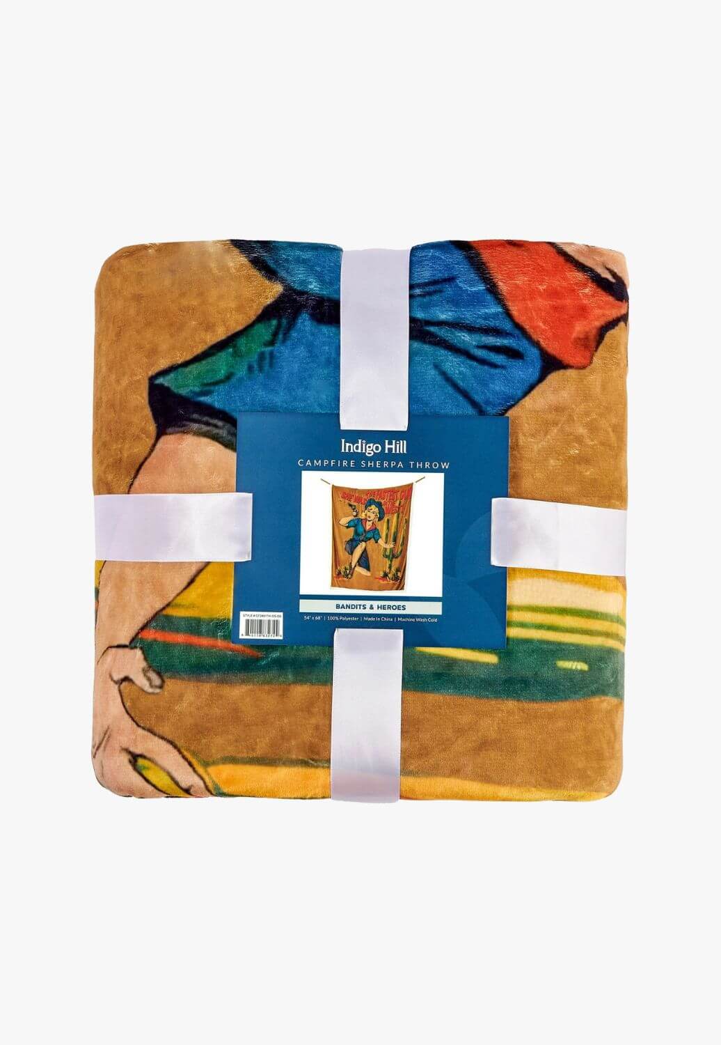 Gunslinger Campfire Sherpa Throw