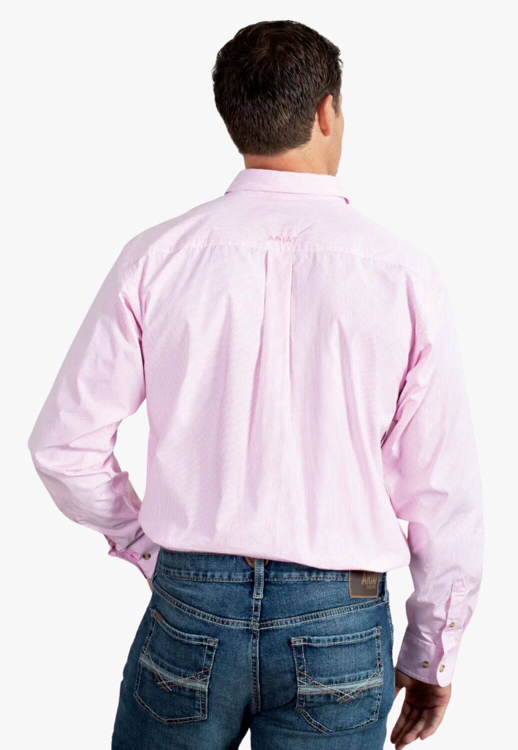 Ariat Mens Pro Series Cliff Stripe Long Sleeve Shirt