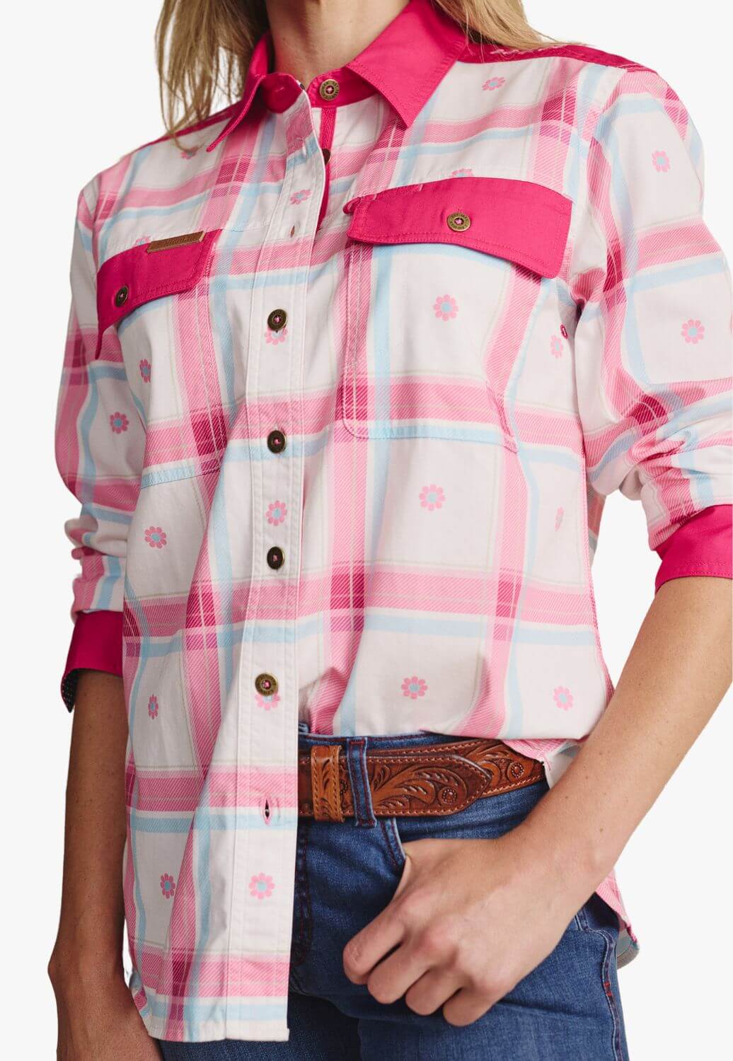 S. Kidman Womens Spencer Long Sleeve Shirt