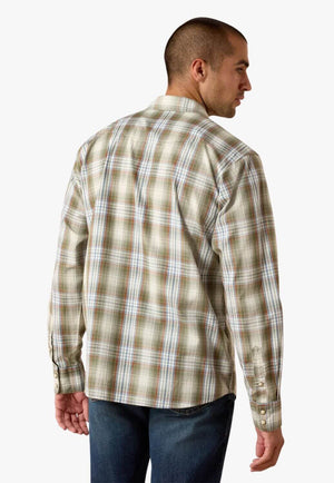 Ariat Mens Long Sleeve Snap Shirt