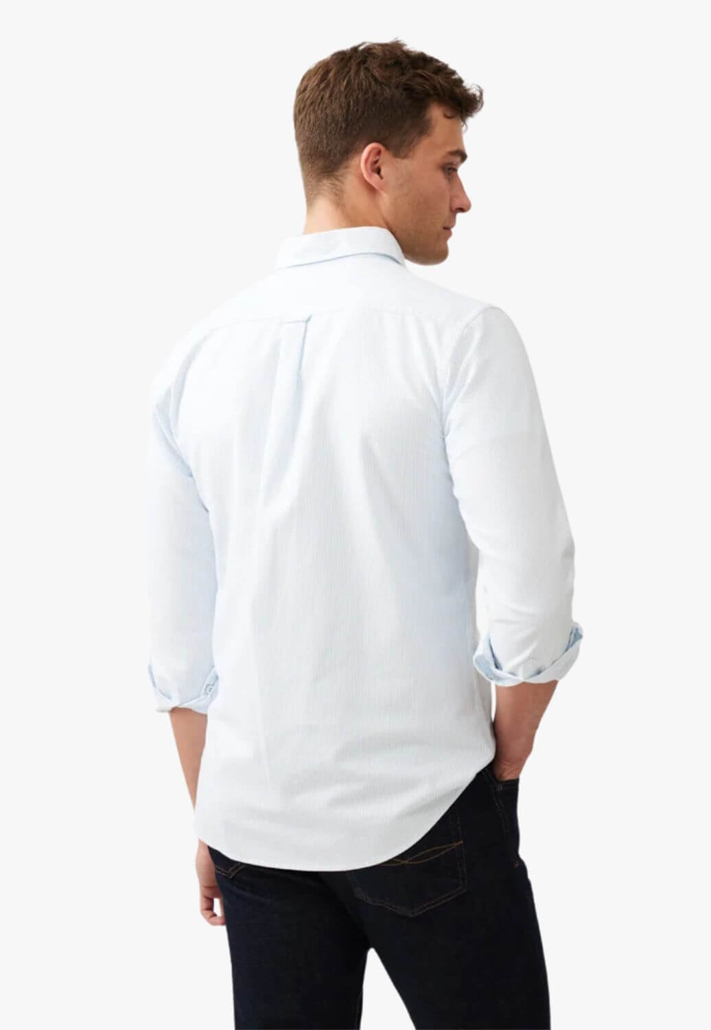 Rodd & Gunn Oxford Stripe Sport Fit Long Sleeve Shirt