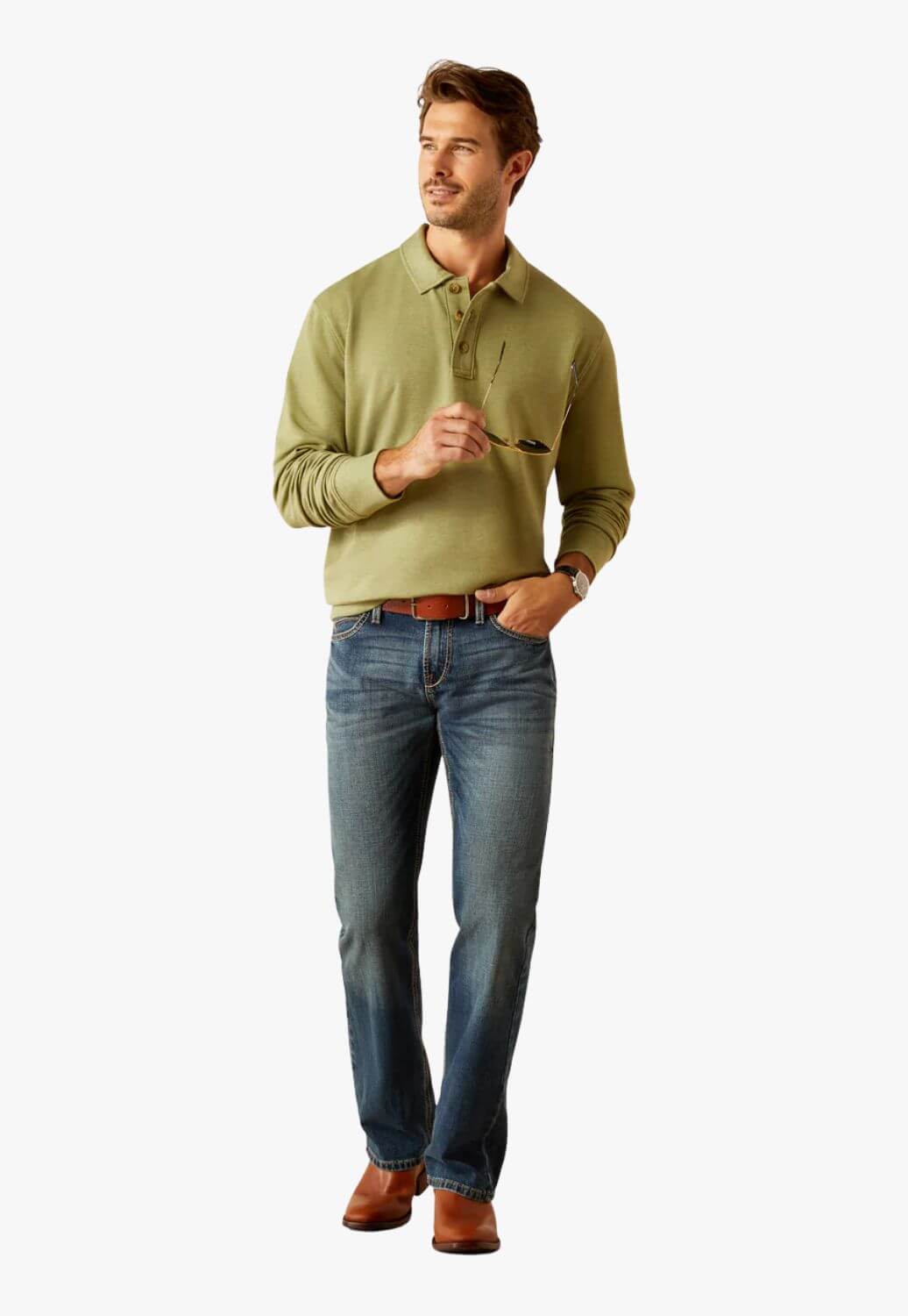 Ariat Mens Wilton Long Sleeve Sweatshirt