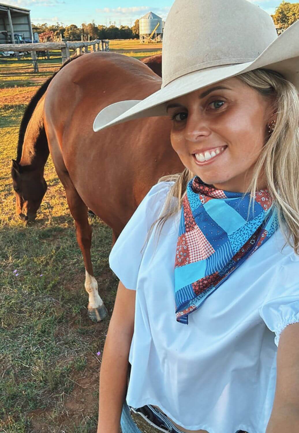 Treasure Chest Co Patchwork Scarf