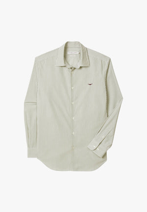 R.M. Williams Mens Sommers Poplin Stripe Shirt