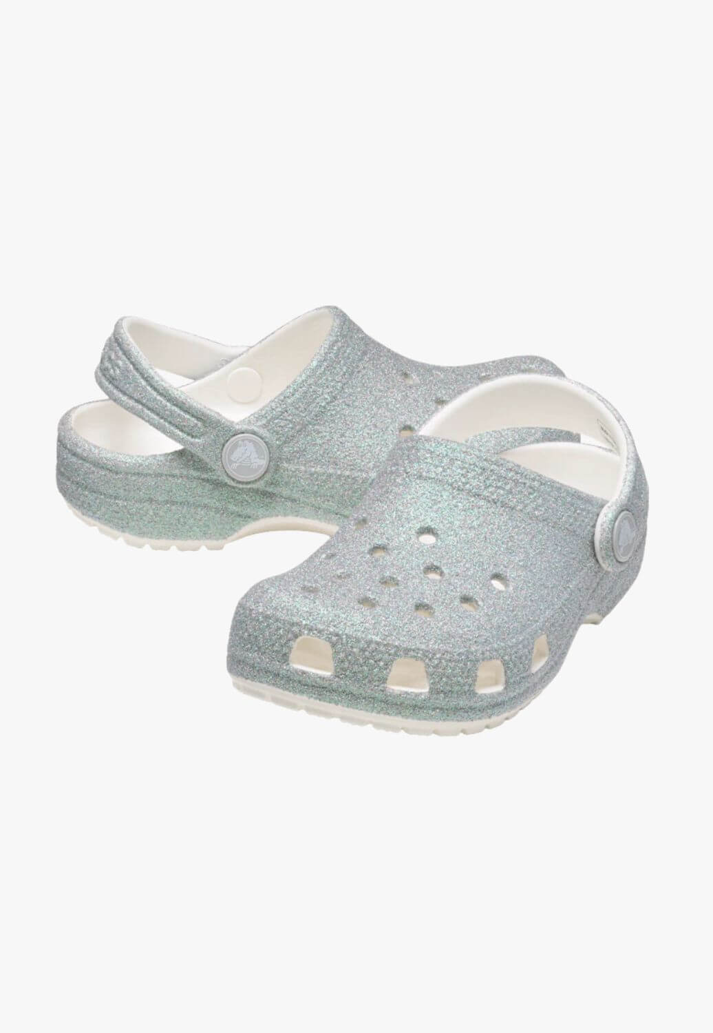Crocs Kids Classic Iridescent Glitter Clog