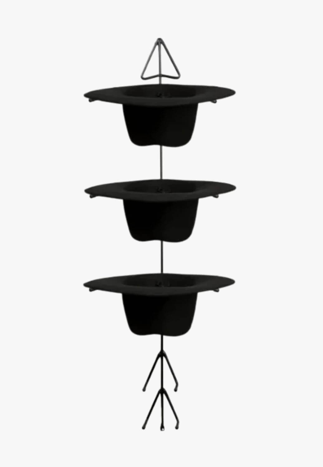 Twister Arrow Head Metal Hat Rack