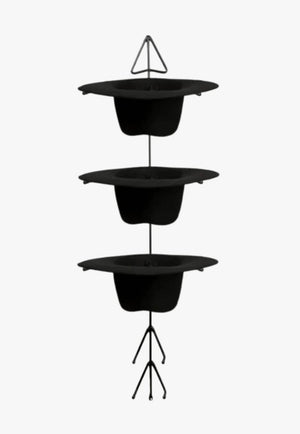 Twister Arrow Head Metal Hat Rack