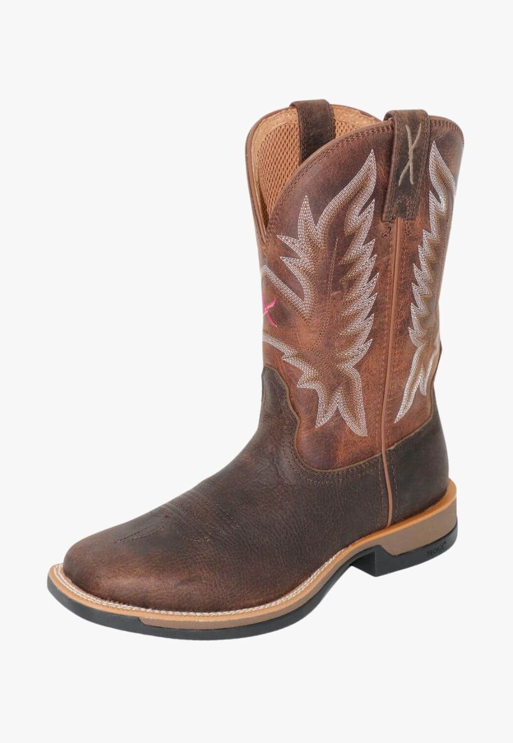 Twisted X Mens Pink Tech X1 Top Boot