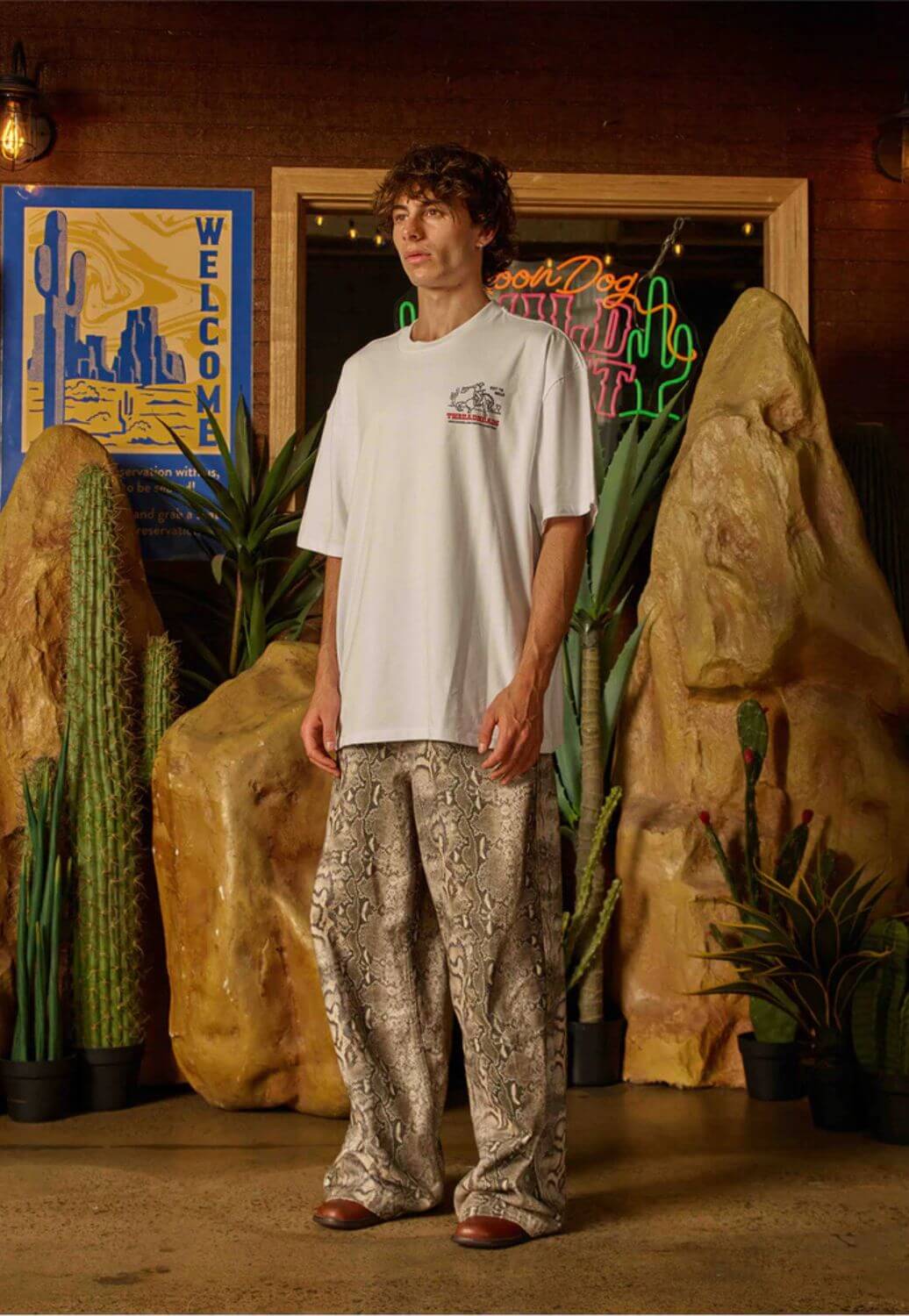 Threadheads Unisex Highs & Lows Oversized T-Shirt