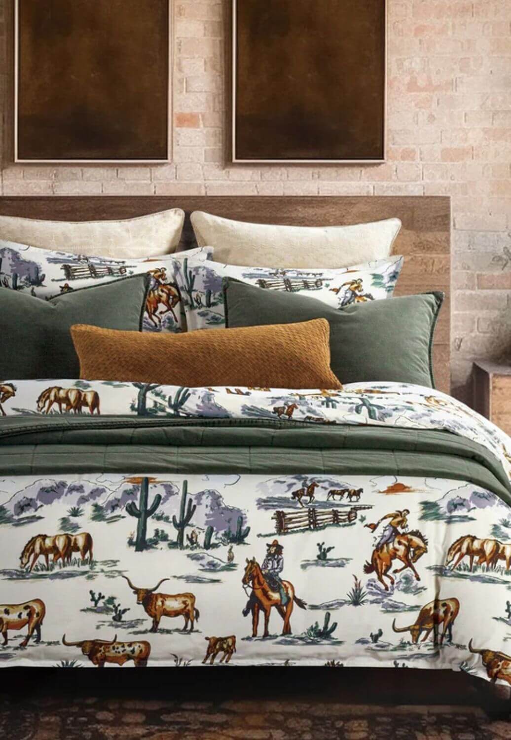 Ranch Life Reversible Quilt Cover Set - Super King