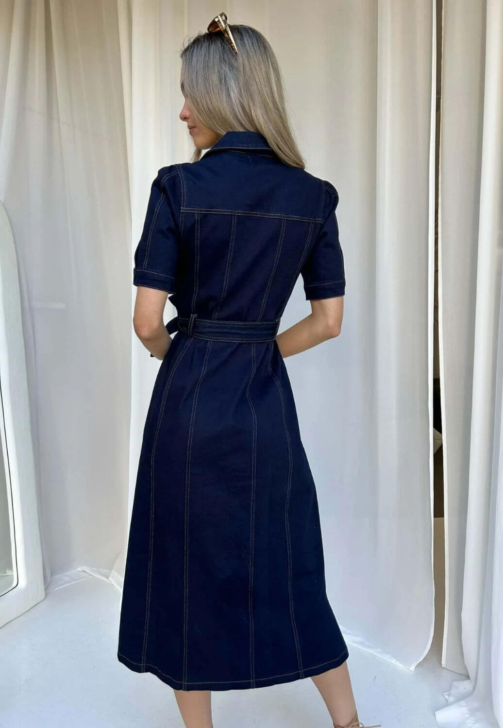Womens Piper Denim Dress
