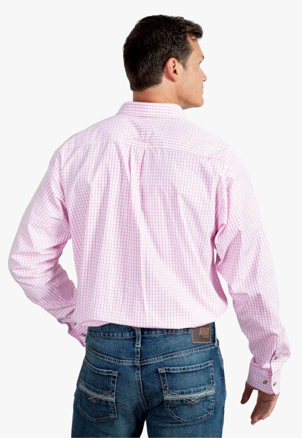 Ariat Mens Pro Series Cliff Check Long Sleeve Shirt