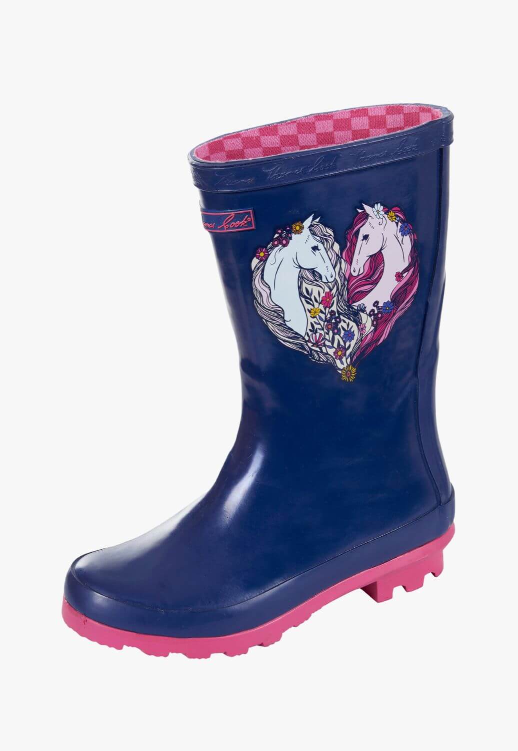 Thomas Cook Kids Horse Heart Gum Boot