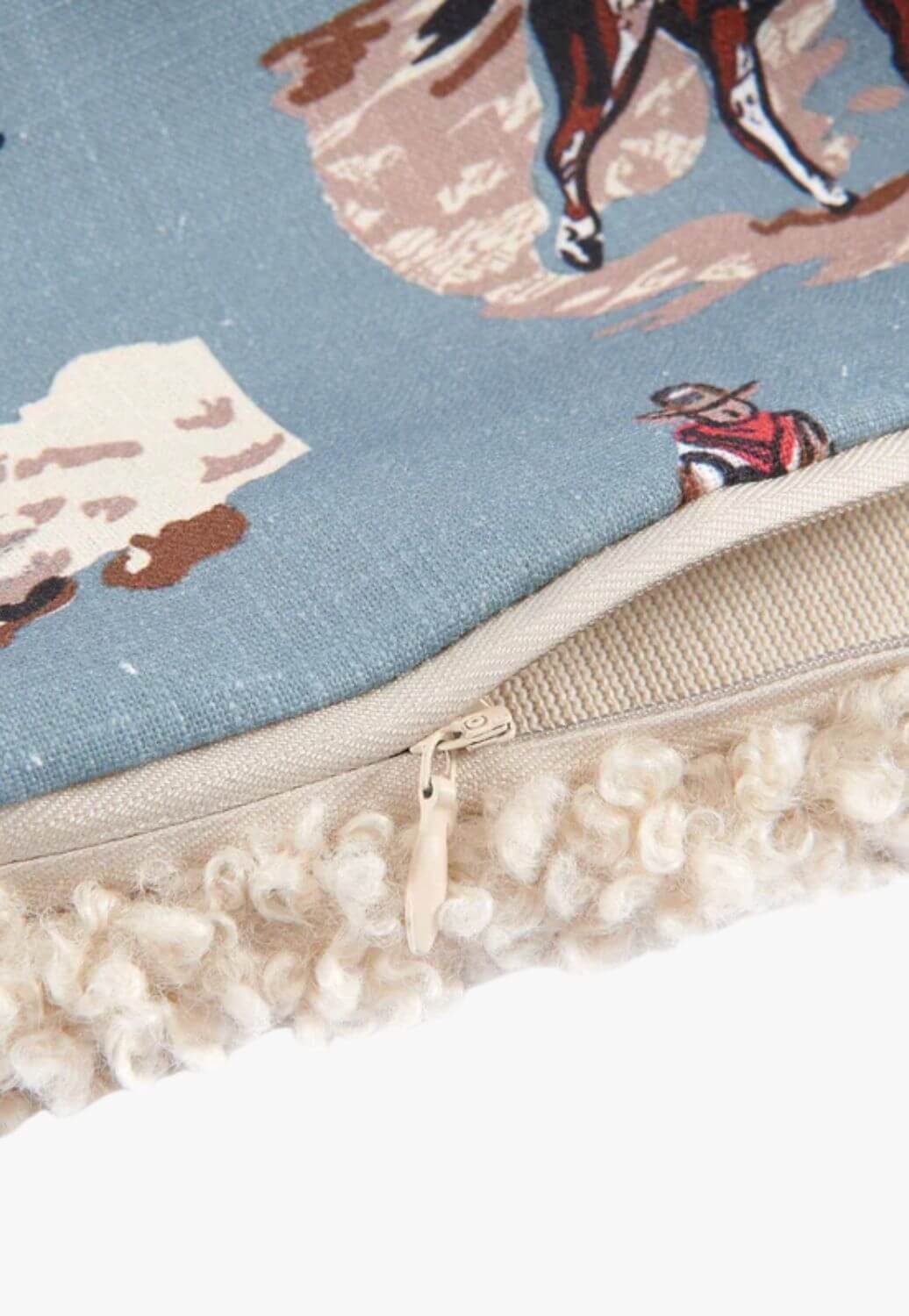 Settler Teddy-Backed Pillow