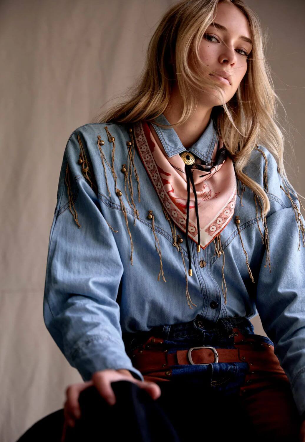 Whitney Spicer Silk King Of Your Rodeo Bandana