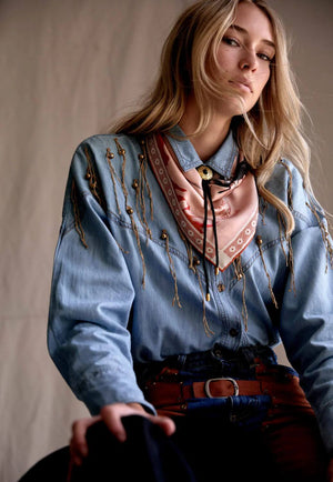 Whitney Spicer Silk King Of Your Rodeo Bandana