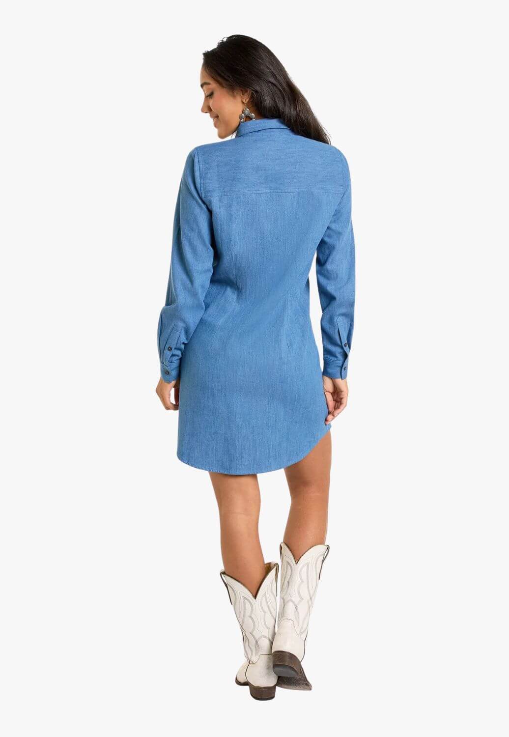 Panhandle Womens Chambray Dress- W. Titley & Co Panhandle Womens Chambray Dress- W. Titley & Co