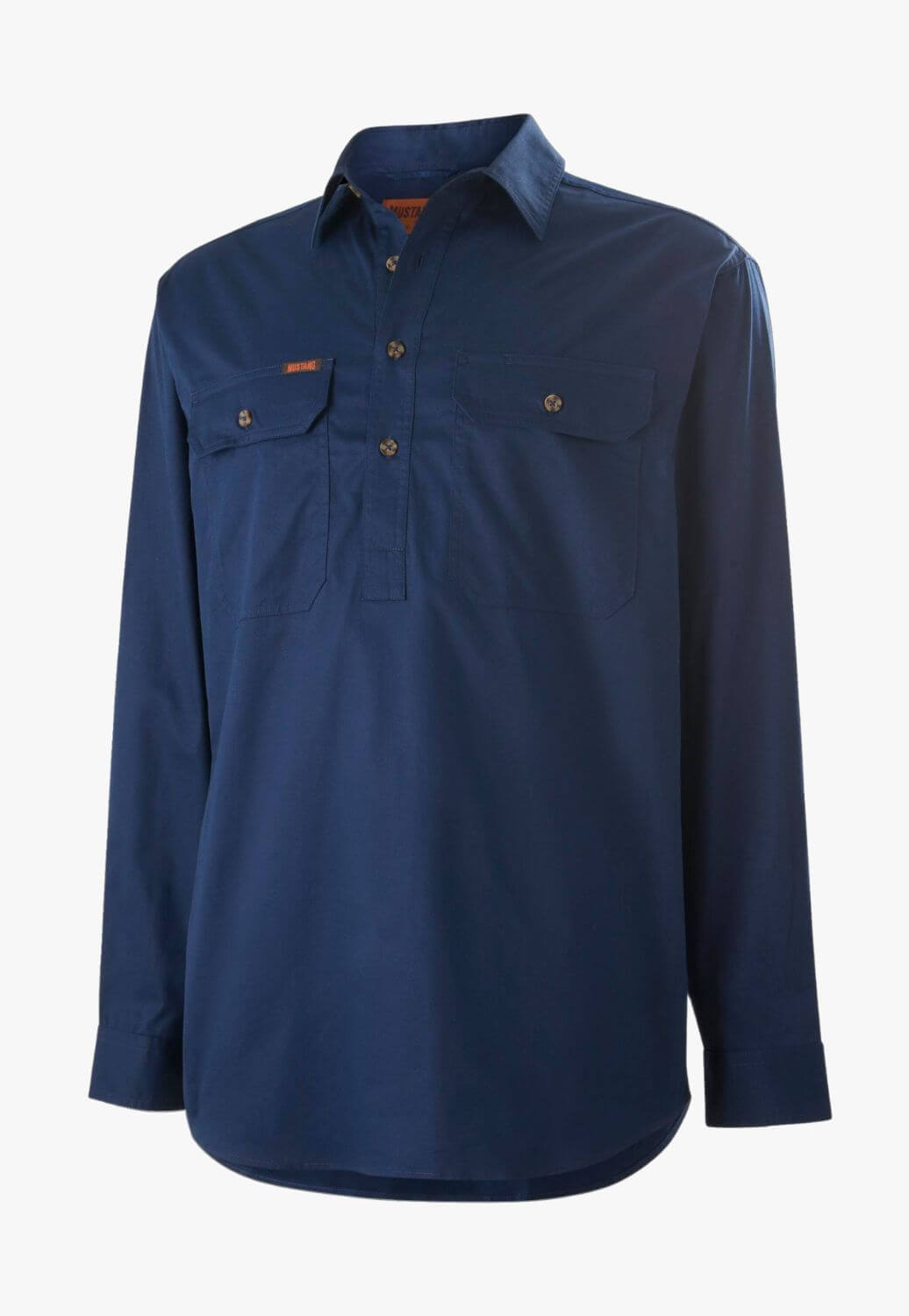 Mustang Mens Closed Front Shirt
