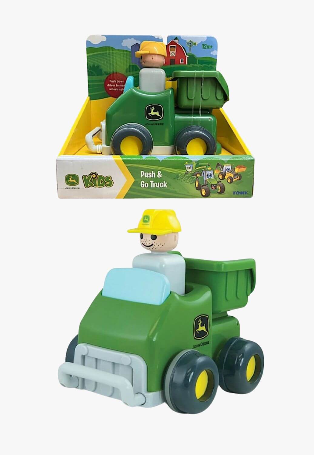 John Deere Push N Go Truck