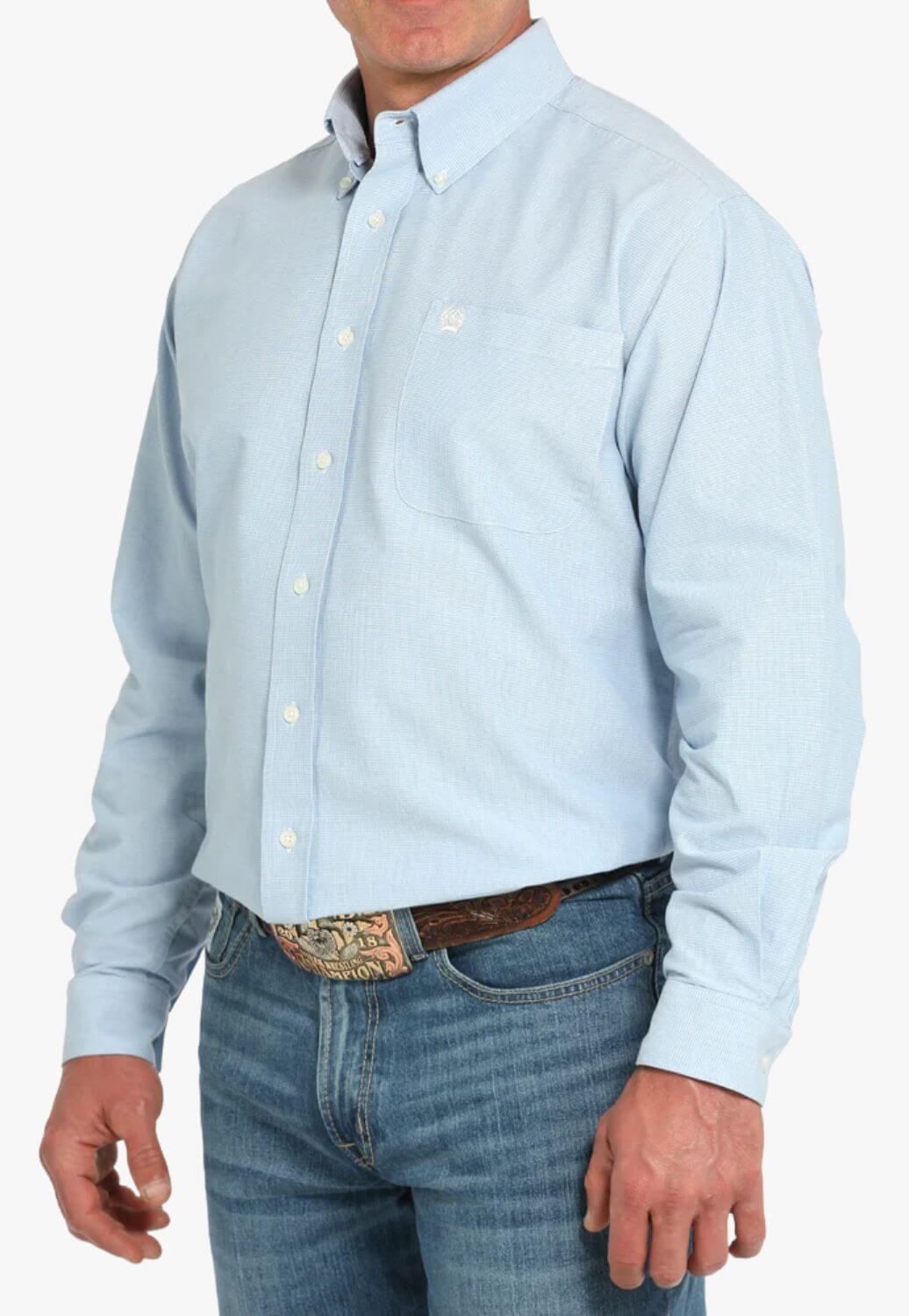 Cinch Mens Western Long Sleeve Shirt
